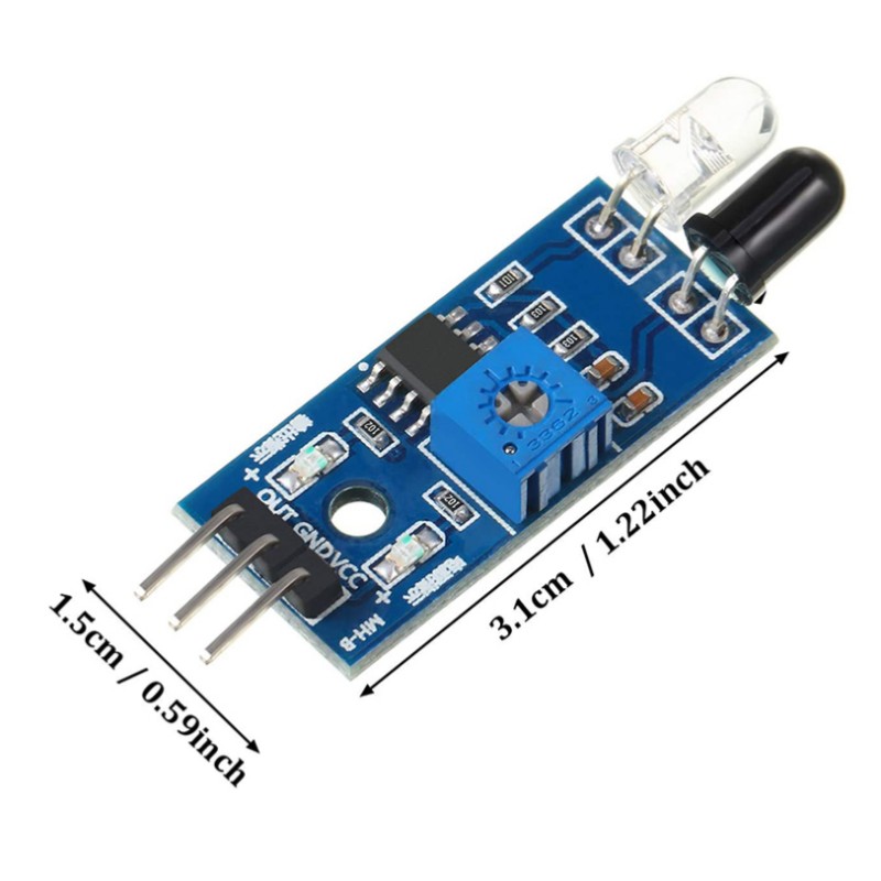 IR Infrared Obstacle Avoidance Sensor Module for Arduino Smart Car And Robot