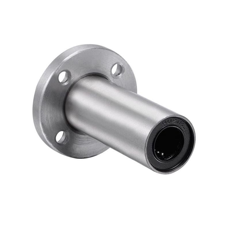 LMF12LUU Linear Ball Bearings Round Flange Long Bushing