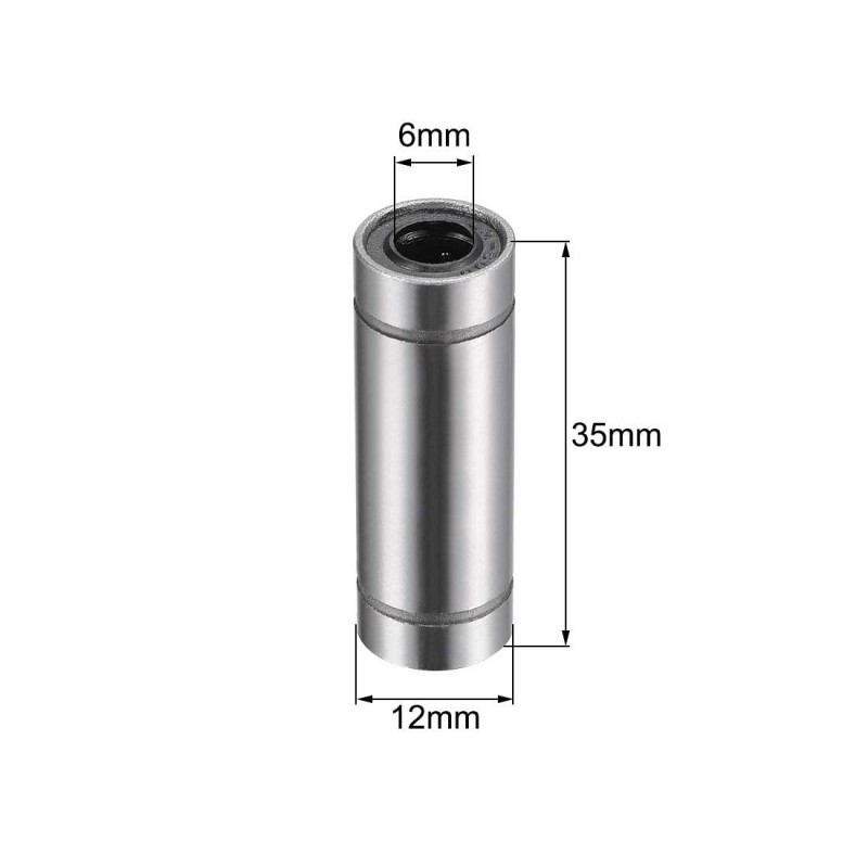 LM6LUU Linear Ball Bearings Long Bushing