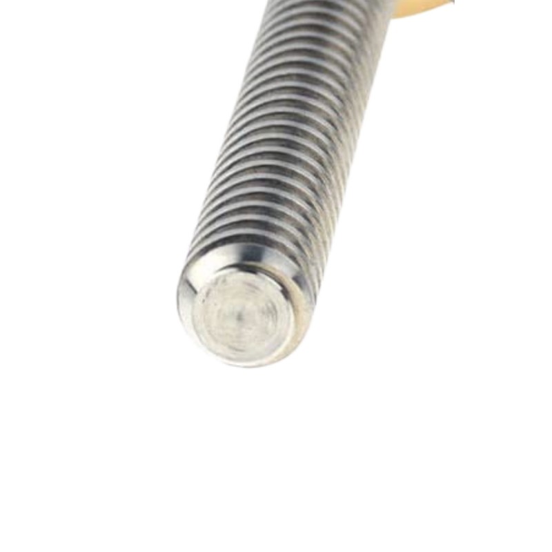 304 Stainless Steel T8 Lead Screw 1mm Pitch 1mm Lead