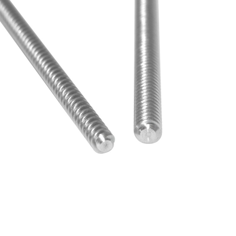 T4 Trapezoidal Screw 304 Stainless Steel With Brass Nut