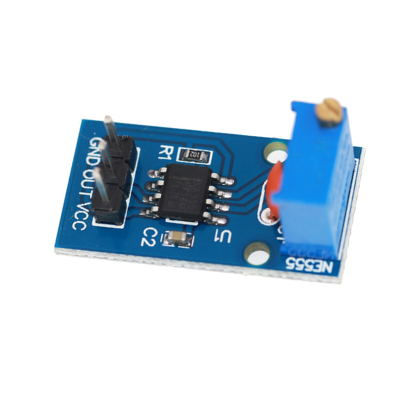 NE555 Adjustable Resistance Frequency Pulse Generator Module