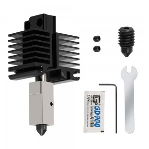 Upgraded Hotend With Exchangeable nozzle Compatible With Bambu lab X1 P1P